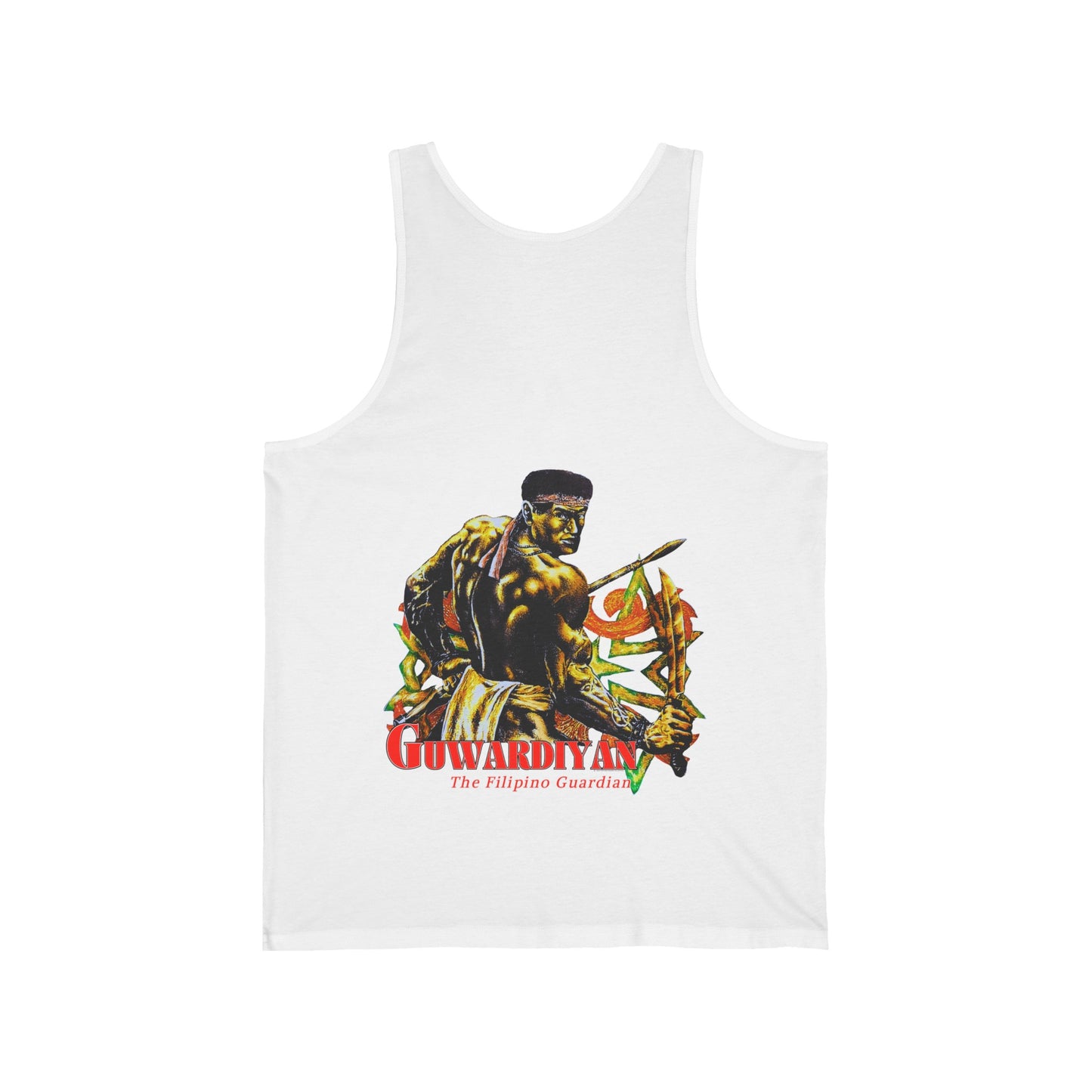 Filipino Strength The Filipino Guardian Guwardiyan Shirt Vintage Design 90s New Print Unisex Jersey Tank