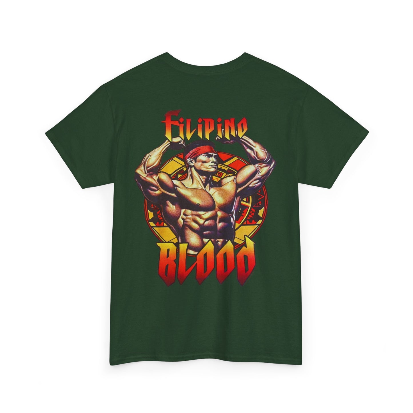 Filipino Strength Filipino Blood Vintage Design 90s New Print T-shirt Unisex Heavy Cotton Tee