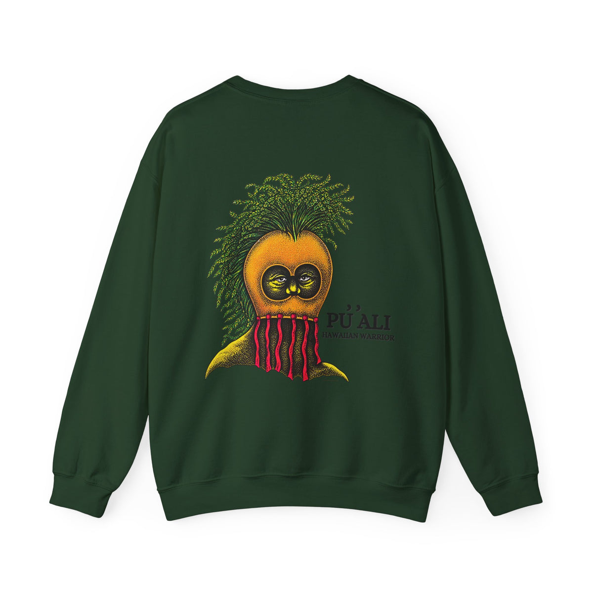 Hawaiian Strength Pu'ali Hawaiian Warrior Unisex Heavy Blend™ Crewneck Sweatshirt