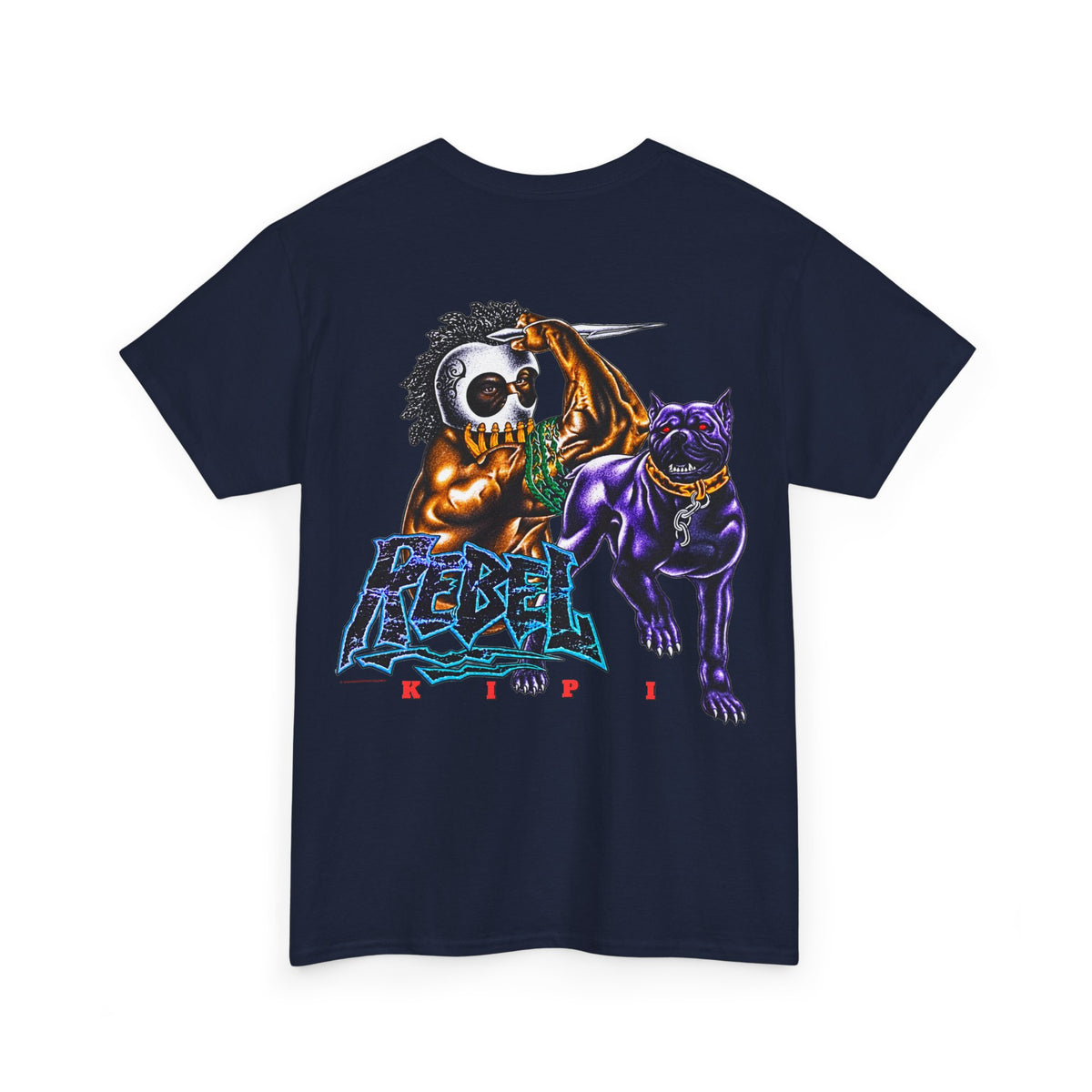 Hawaiian Strength Rebel Kipi T-shirt Unisex Heavy Cotton Tee