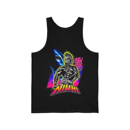 Hawaiian Strength Niuhi Born To Kill Unisex Jersey Tank