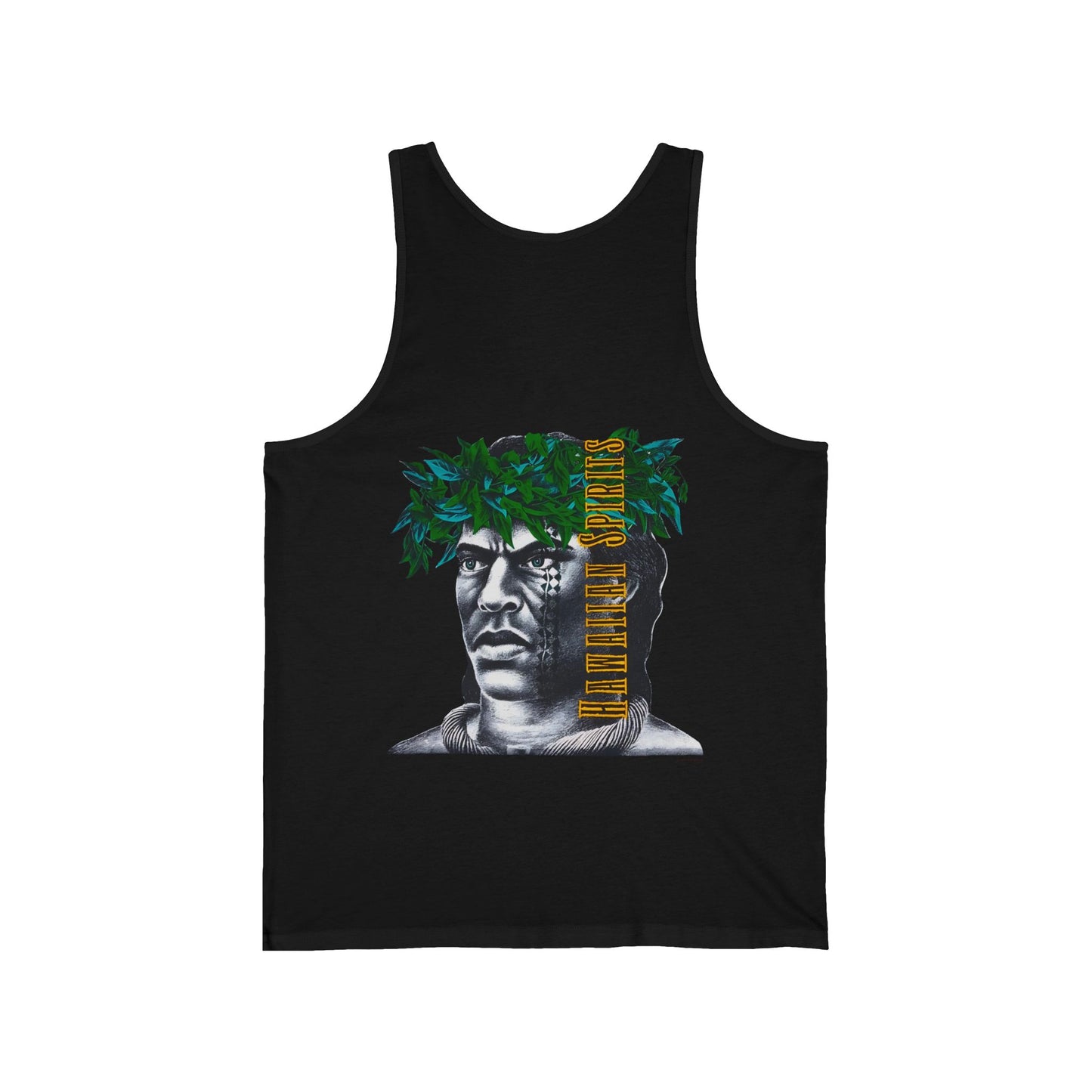 Hawaiian Strength Hawaiian Spirits Vintage Designs 90s New Print Unisex Jersey Tank