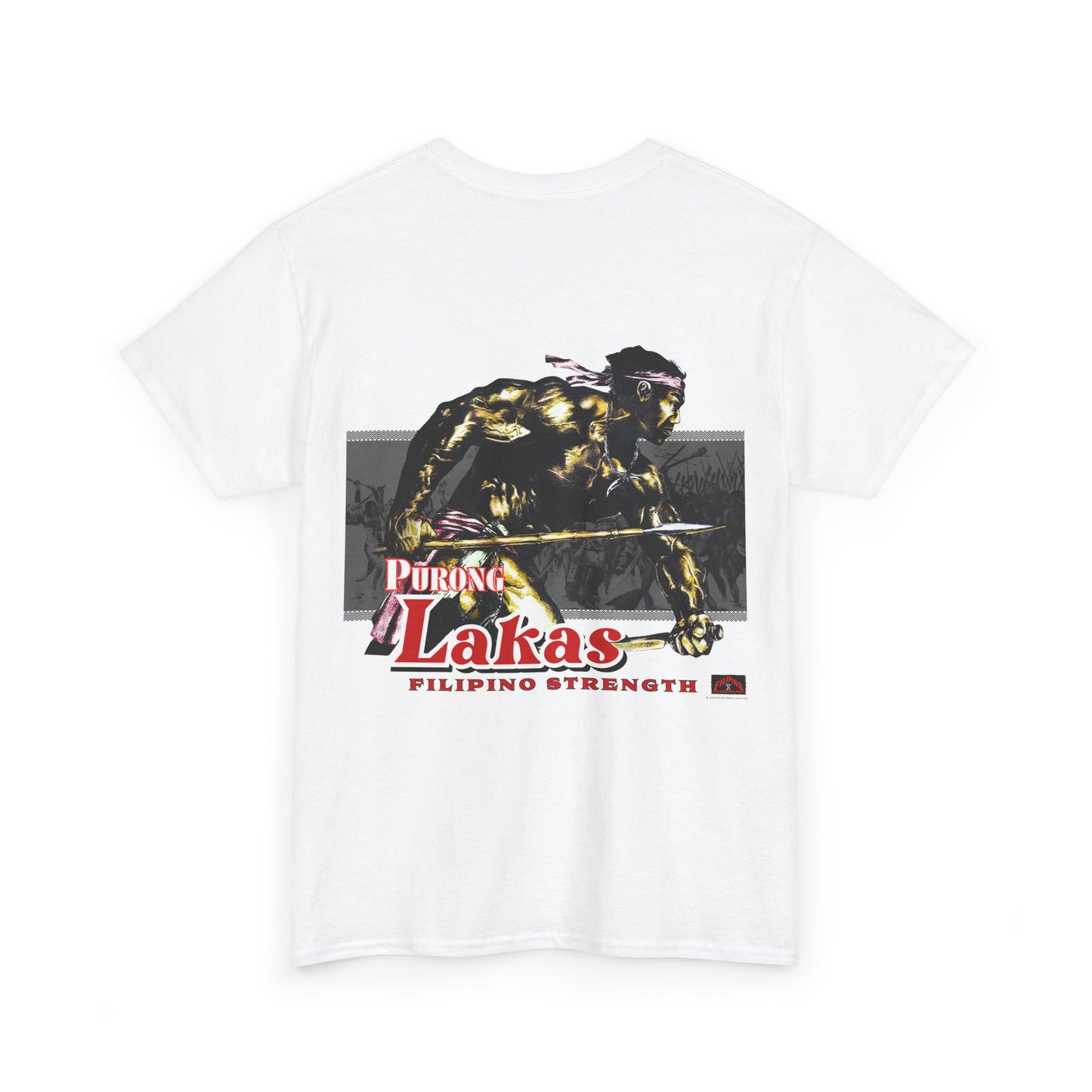 Filipino Strength Purong Lakas Filipino Strength Unisex Heavy Cotton Tee
