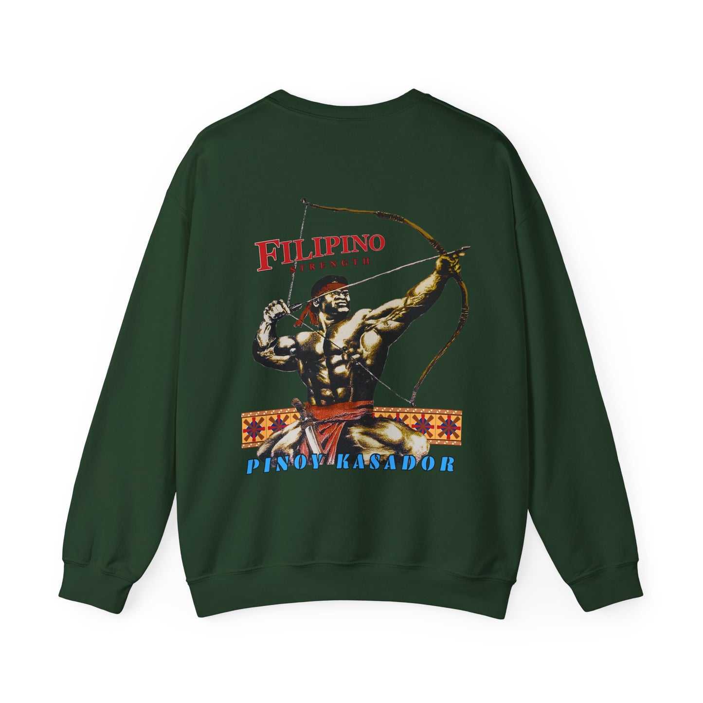 Filipino Strength Pinoy Kasador Filipino Strength Vintage Design 90s New Print Unisex Heavy Blend™ Crewneck Sweatshirt