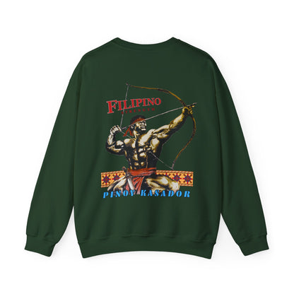 Filipino Strength Pinoy Kasador Filipino Strength Vintage Design 90s New Print Unisex Heavy Blend™ Crewneck Sweatshirt