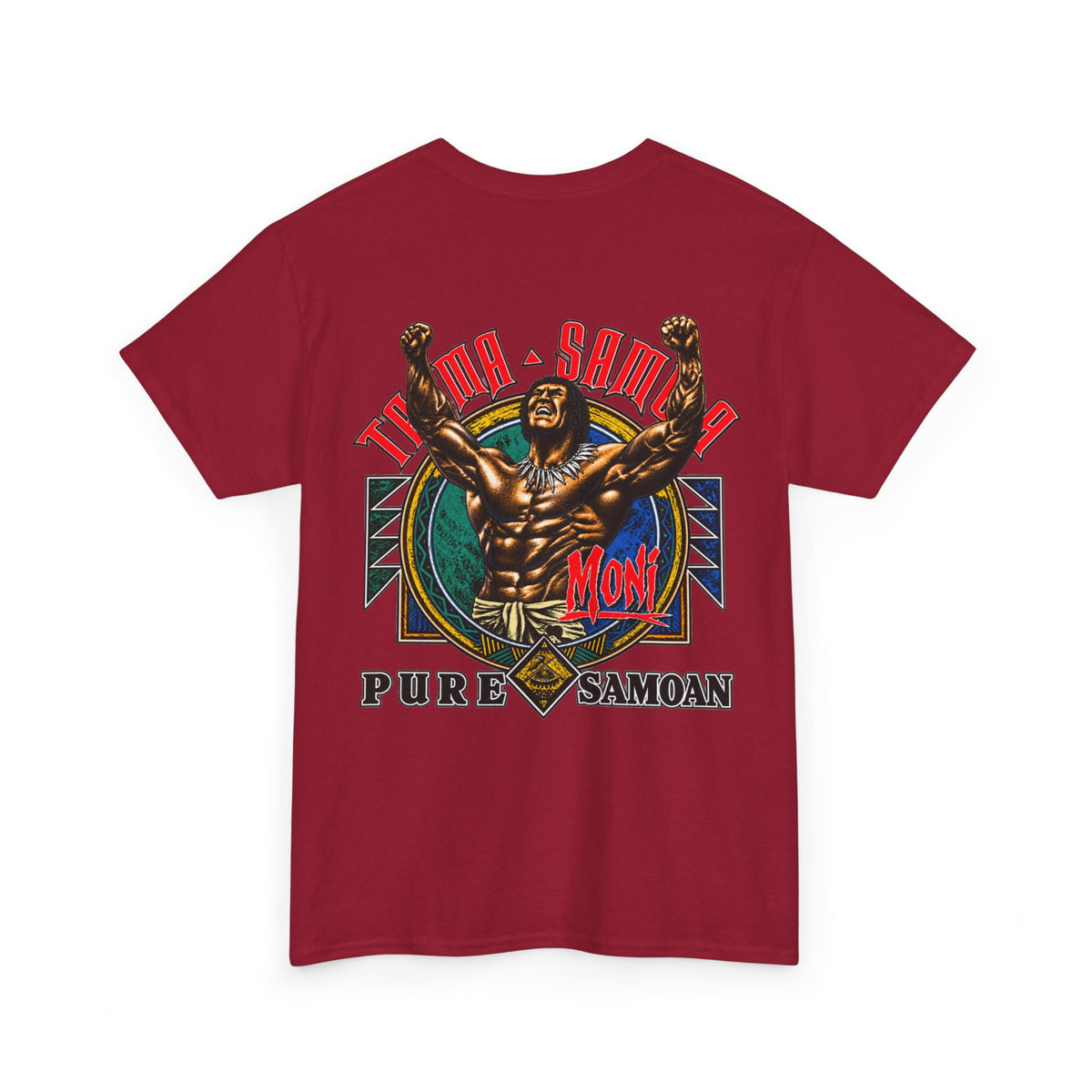Samoan Strength Pure Samoan Tama Samoa Unisex Heavy Cotton Tee