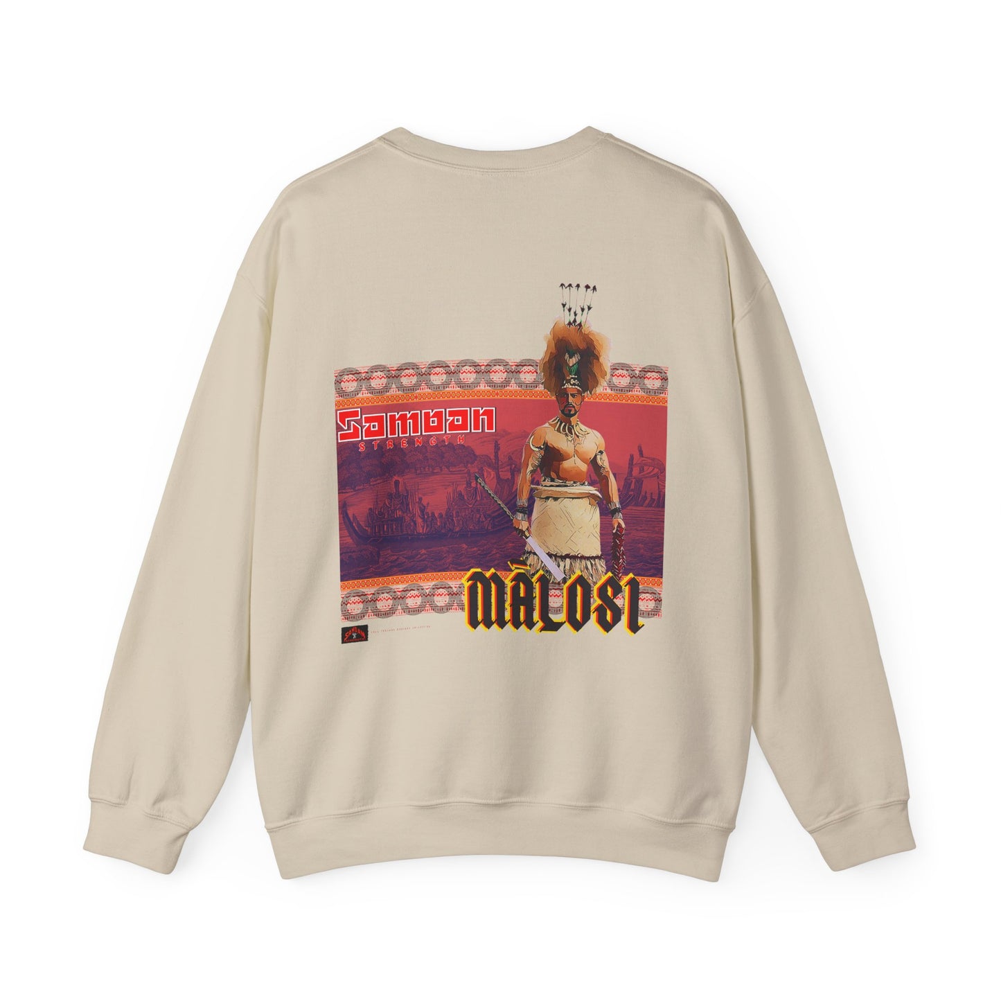 Samoan Strength Malosi Samoan Strength Unisex Heavy Blend™ Crewneck Sweatshirt