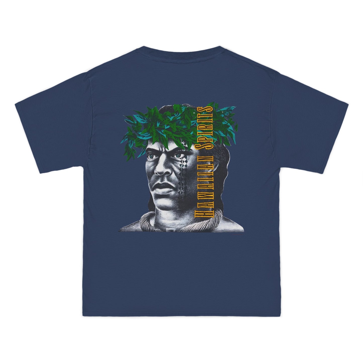 Hawaiian Strength Hawaiian Spirits Vintage Design 90s New Print Beefy-T®  Short-Sleeve T-Shirt