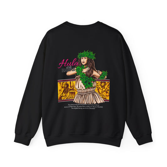 Hawaiian Strength Hula of all Hawaii Unisex Heavy Blend™ Crewneck Sweatshirt