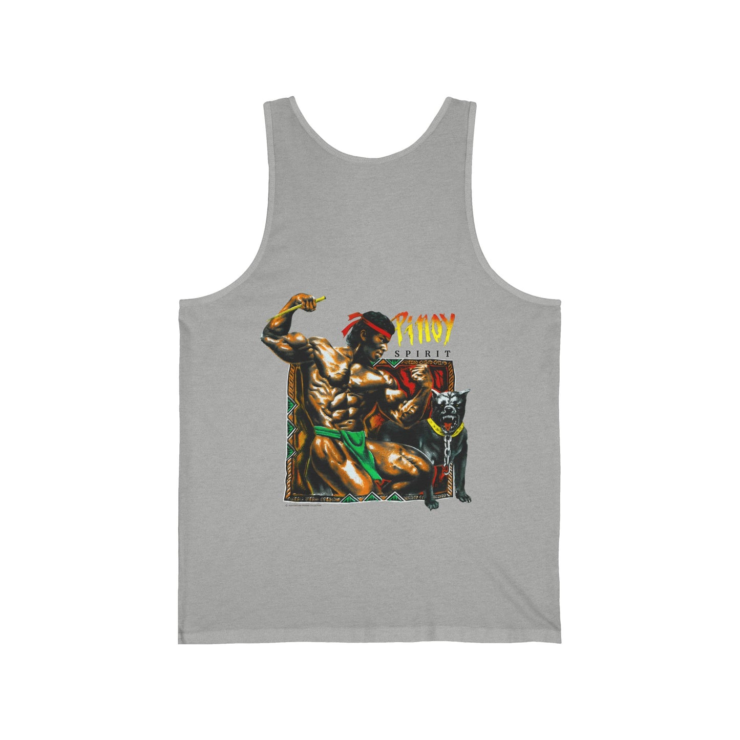 Filipino Strength Pinoy Spirit Vintage Design 90s New Print Unisex Jersey Tank