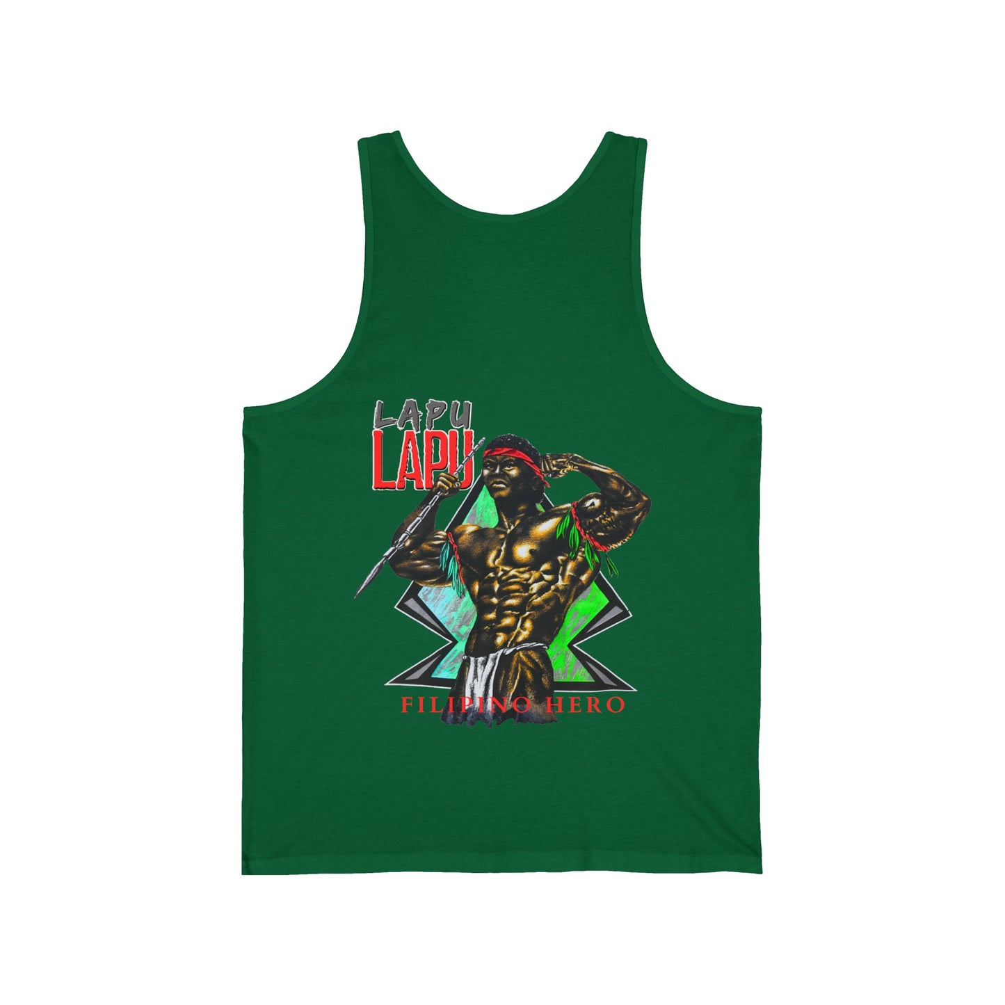 Filipino Strength Lapu Lapu Filipino Hero Vintage Design 90s New Print Unisex Jersey Tank