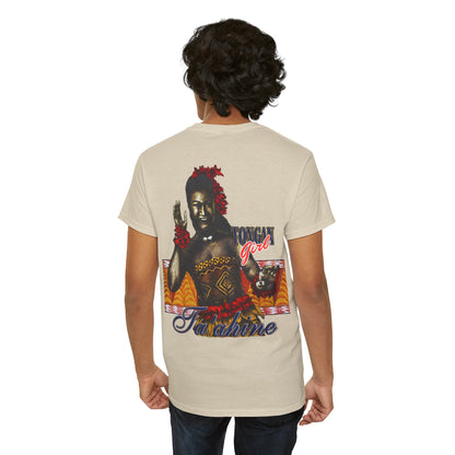 Local Strength Tongan Girl Ta'ahine Vintage Design 90s New Print Unisex Heavy Cotton Tee