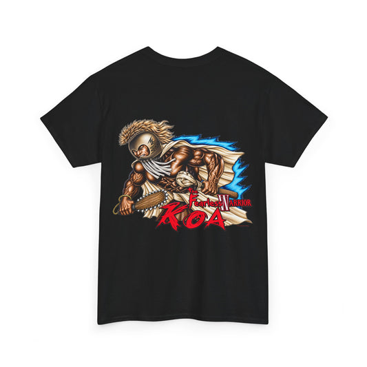 Hawaiian Strength The Fearless Warrior Koa Unisex Heavy Cotton Tee