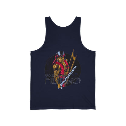 Filipino Strength Proud To Be Filipino Vintage Design 90s New Print Unisex Jersey Tank