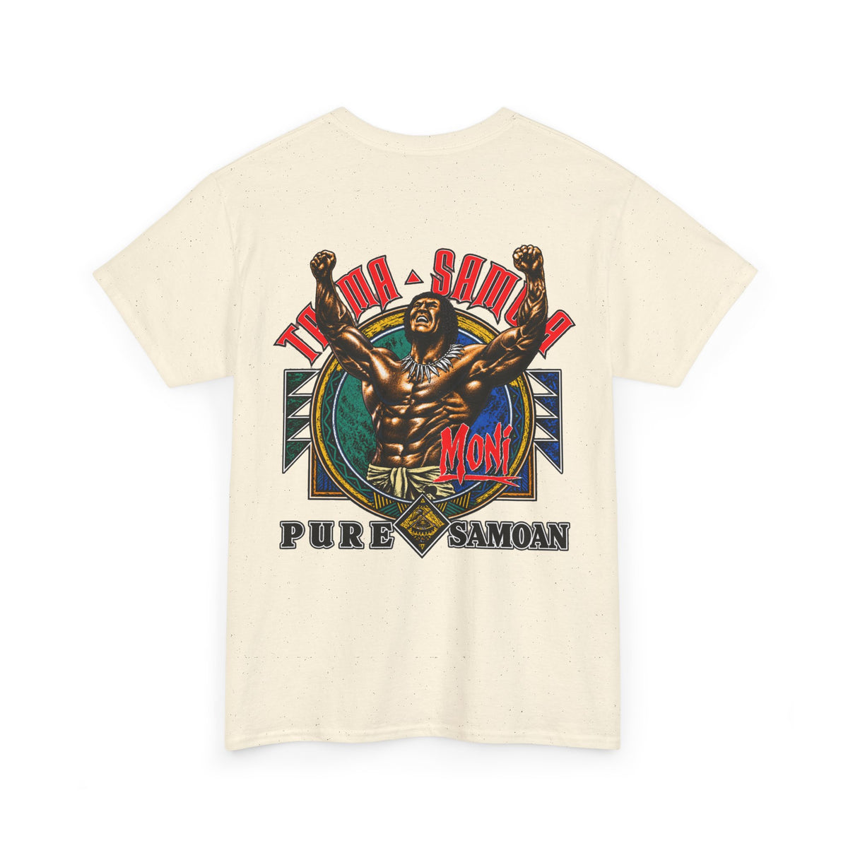 Samoan Strength Pure Samoan Tama Samoa Unisex Heavy Cotton Tee