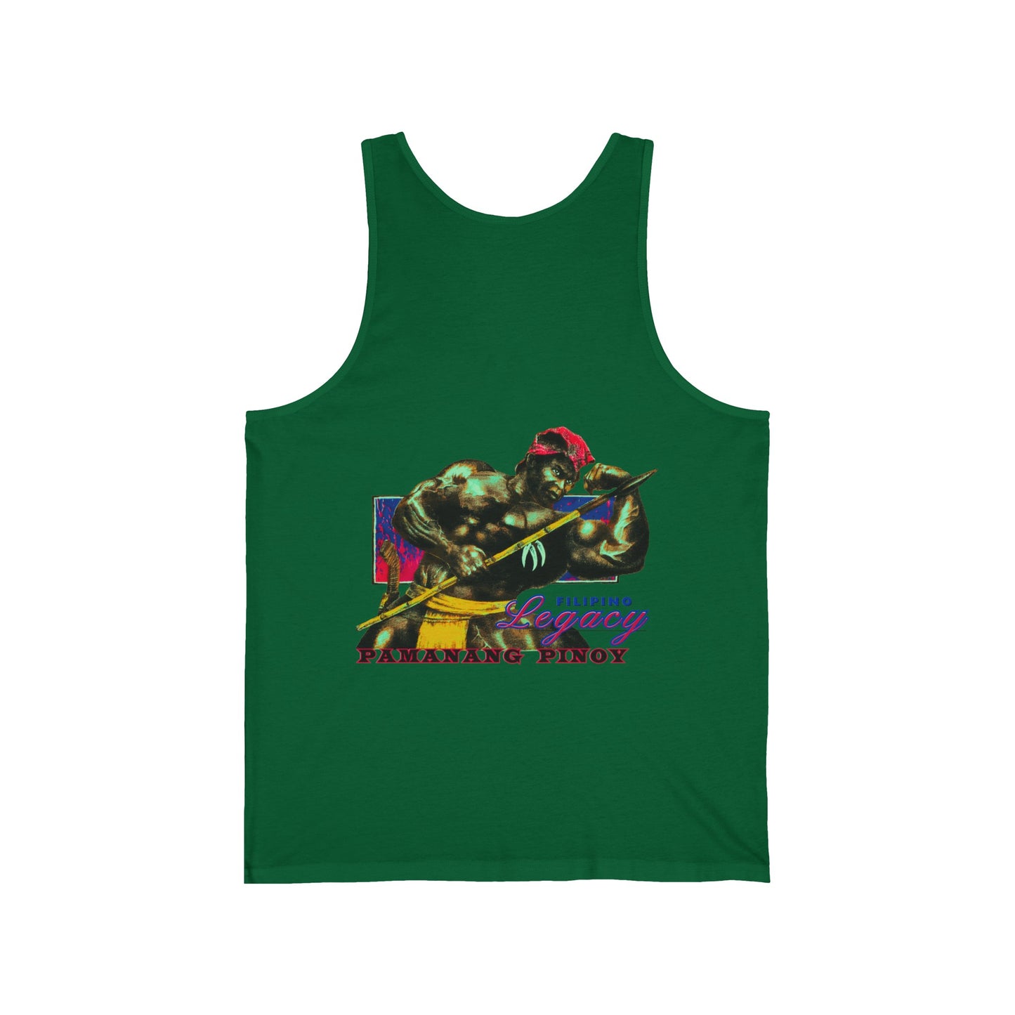 Filipino Strength Filipino Legacy Pamanang Pinoy Vintage Design 90s New Print Unisex Jersey Tank