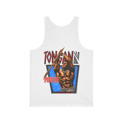 Local Strength Tongan Power Unity Of Tonga Unisex Jersey Tank