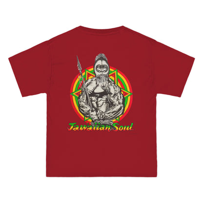 Jawaiian Strength Jawaiian Soul Vintage Design 90s New Print Beefy-T®  Short-Sleeve T-Shirt