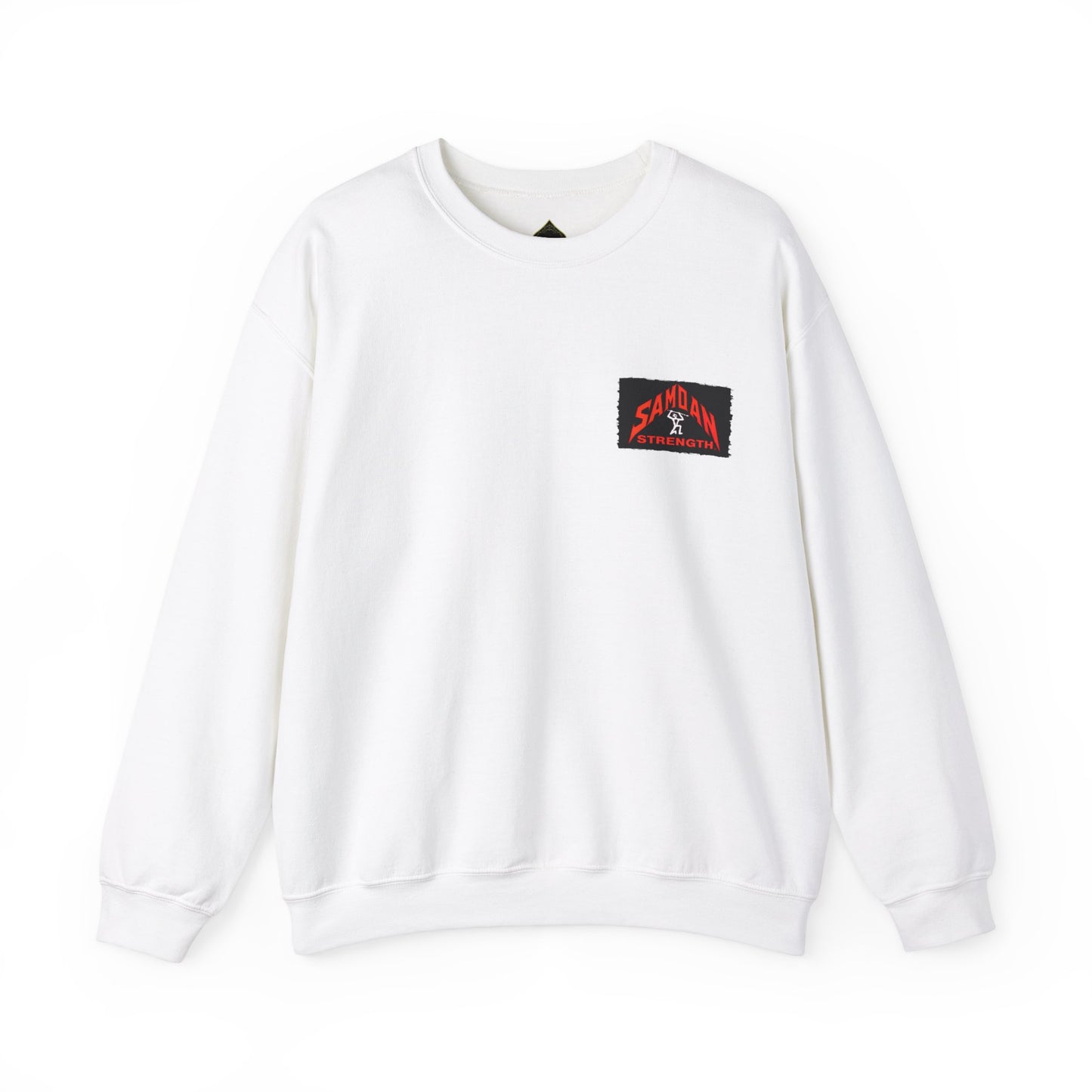 Samoan Strength Siva Afi Vintage Design 90s New Print Unisex Heavy Blend™ Crewneck Sweatshirt