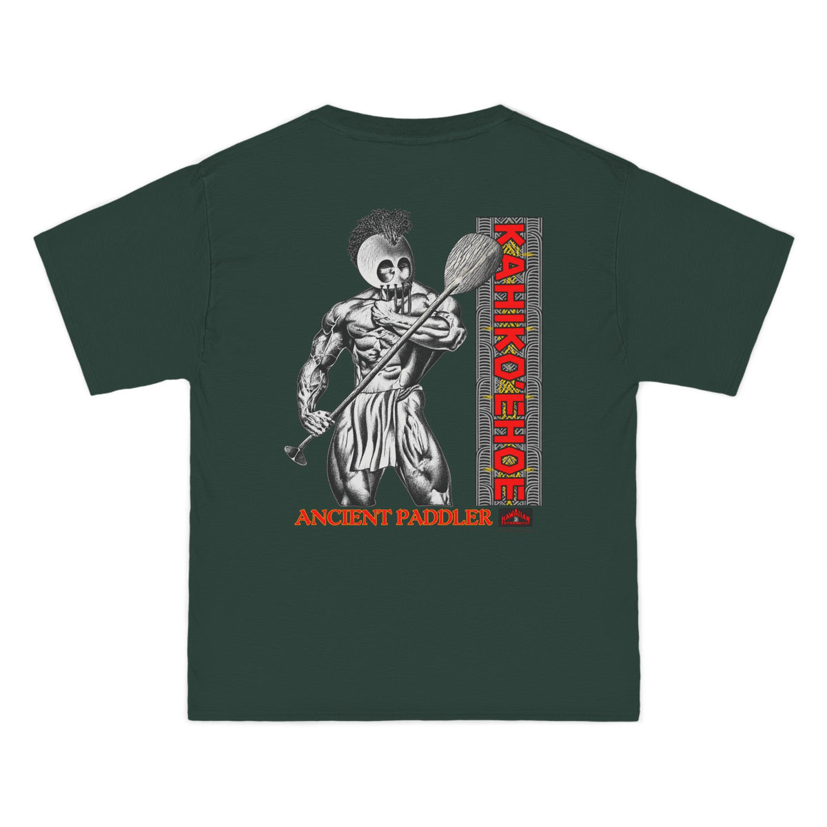 Hawaiian Strength Ancient Paddler Beefy-T®  Short-Sleeve T-Shirt