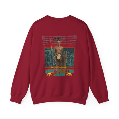 Filipino Strength Filipino Headhunter Igorot Chieftain Lalabi Unisex Heavy Blend™ Crewneck Sweatshirt