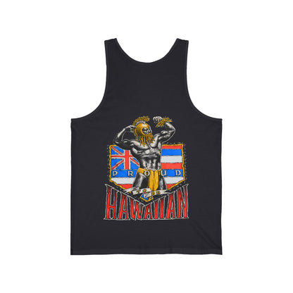 Hawaiian Strength Proud To Be Hawaiian Vintage Design 90s New Print Unisex Jersey Tank