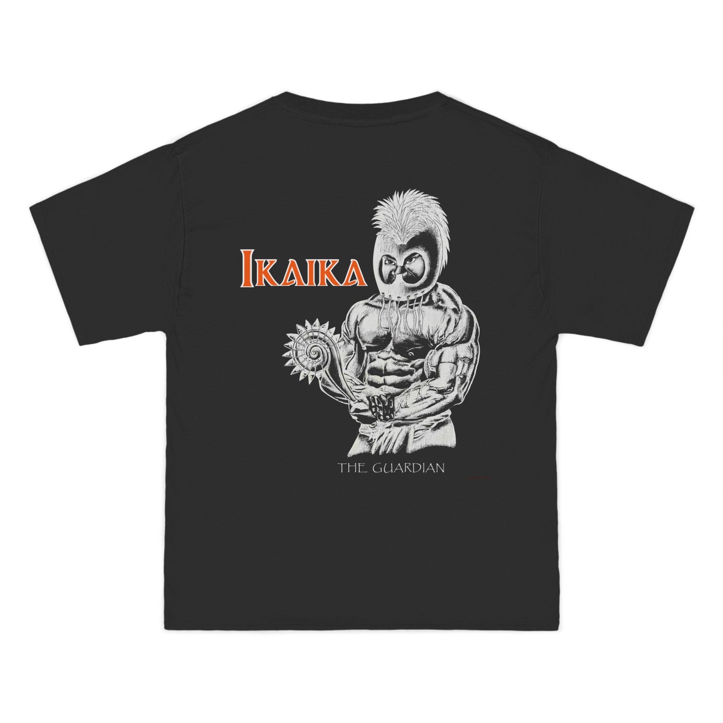 Hawaiian Strength Ikaika The Guardian Vintage Design 90s New Print Beefy-T®  Short-Sleeve T-Shirt