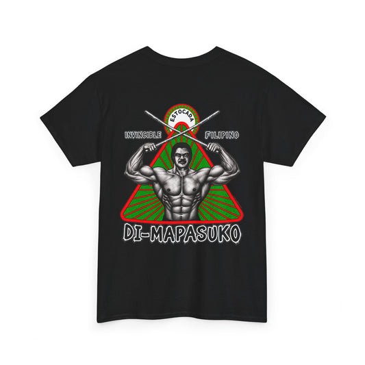 Filipino Strength Invincible Filipino Estocada Unisex Heavy Cotton Tee