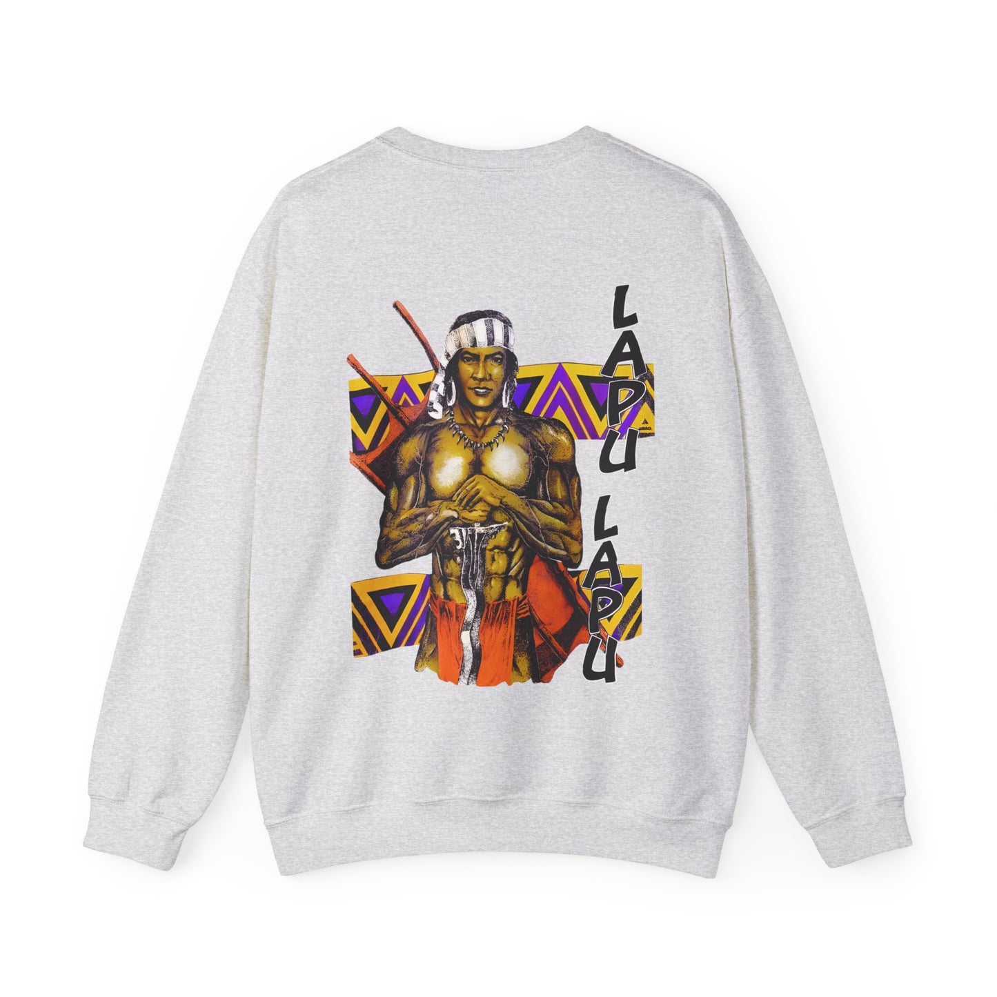 Filipino Strength Lapu Lapu Vintage Design 90s New Print Unisex Heavy Blend™ Crewneck Sweatshirt