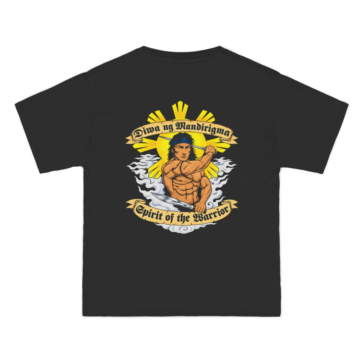 Filipino Strength Spirit of the Warrior Diwa ng Mandirigma Beefy-T®  Short-Sleeve T-Shirt