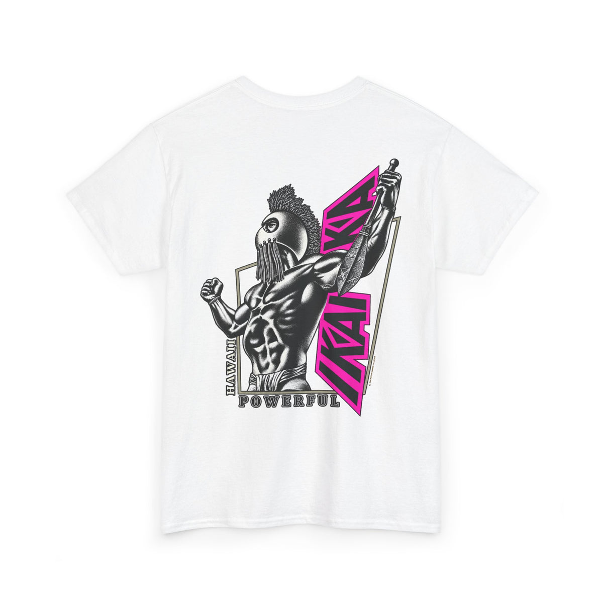 Hawaiian Strength Powerful Hawaii Ikaika Unisex Heavy Cotton Tee