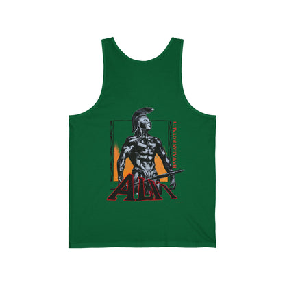 Hawaiian Strength Ali'i Hawaiian Royalty Vintage Design 90s New Print Unisex Jersey Tank