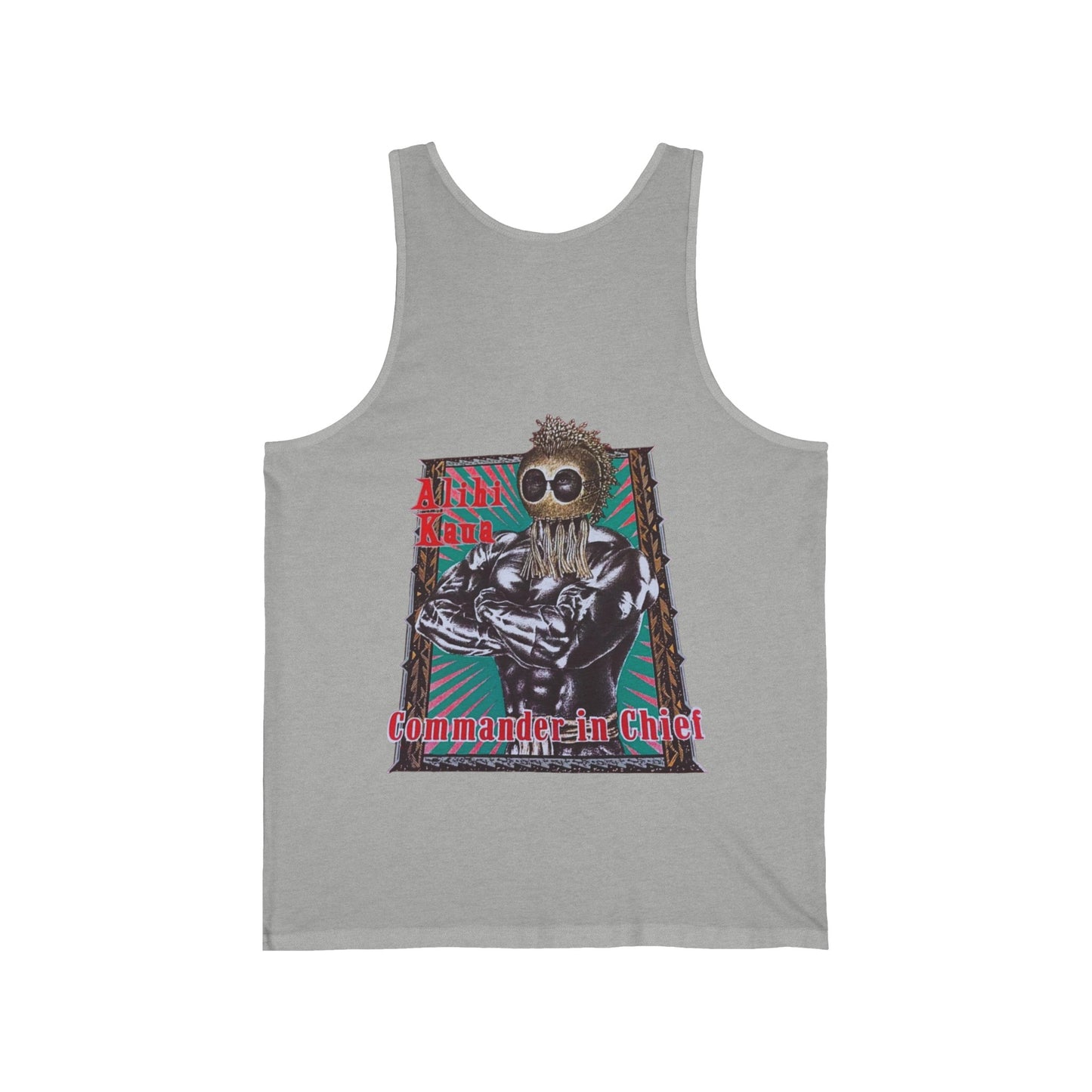 Hawaiian Strength Alihi Kaua Commander in Chef Vintage Design 90s New Print Unisex Jersey Tank