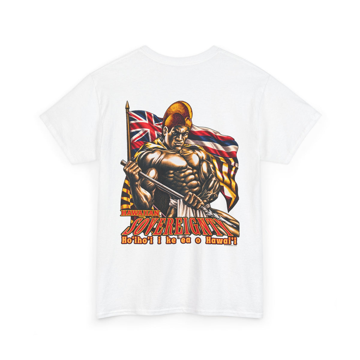 Hawaiian Strength Hawaiian Sovereignty Unisex Heavy Cotton Tee