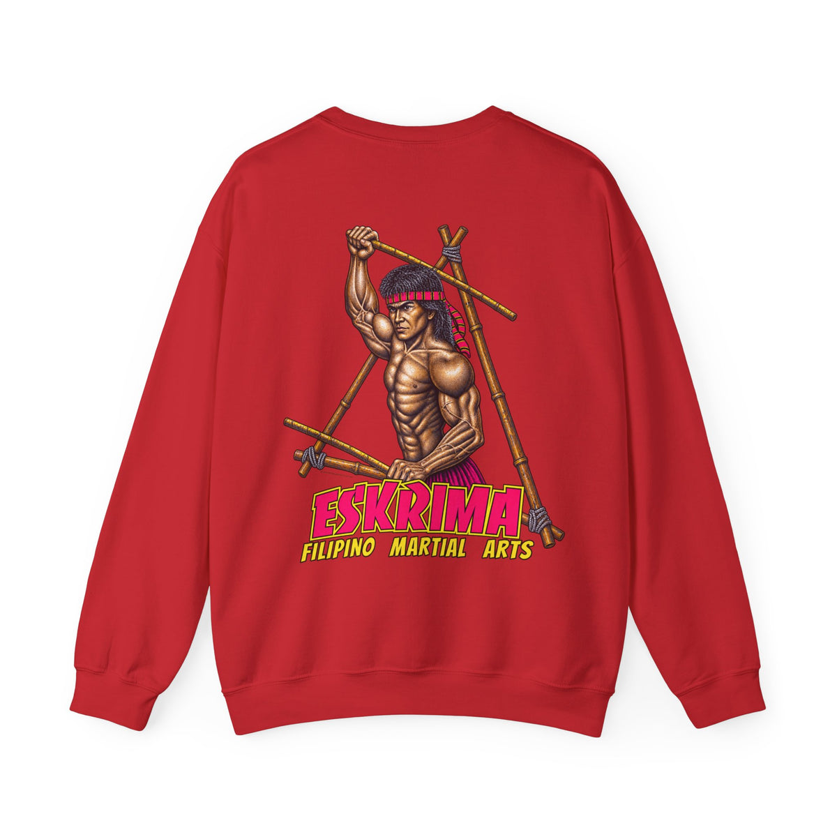 Filipino Strength Eskrima Filipino Martial Arts Unisex Heavy Blend™ Crewneck Sweatshirt