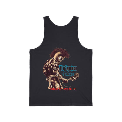 Hawaiian Strength Proud of Hawaii Ha'aheo o Hawai'i Vintage Design 90s New Print Unisex Jersey Tank