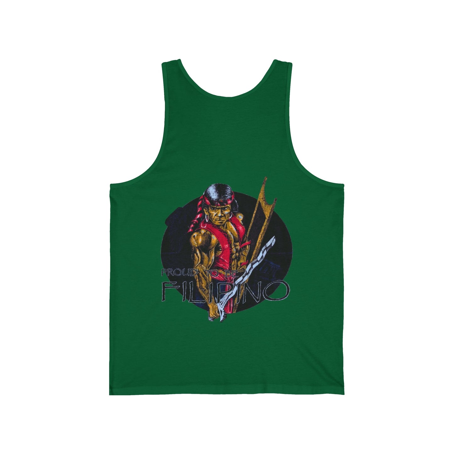 Filipino Strength Proud To Be Filipino Vintage Design 90s New Print Unisex Jersey Tank