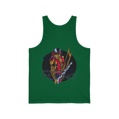 Filipino Strength Proud To Be Filipino Vintage Design 90s New Print Unisex Jersey Tank