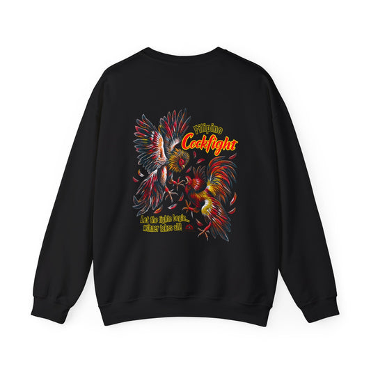 Filipino Strength Filipino Cockfight Unisex Heavy Blend™ Crewneck Sweatshirt
