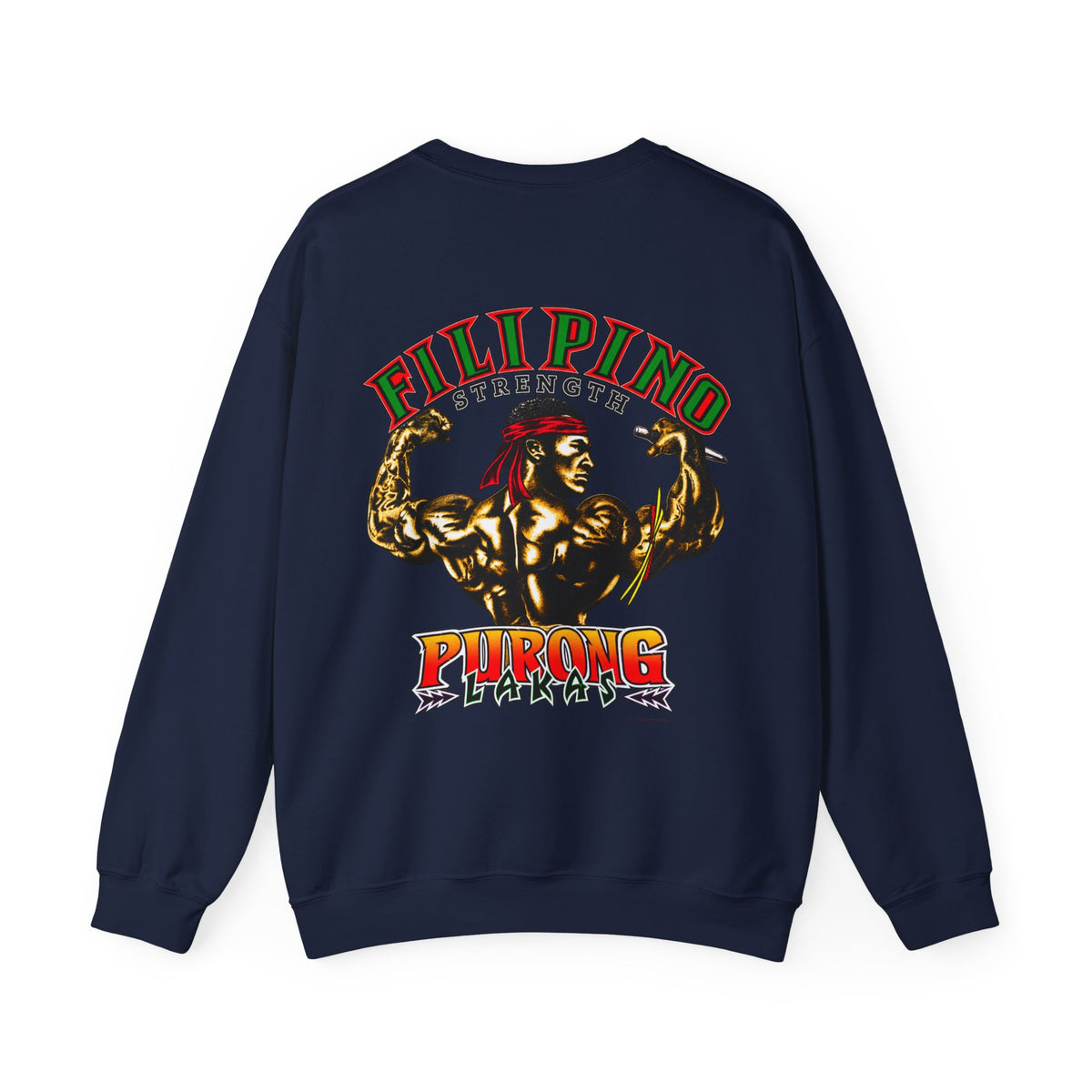Filipino Strength Purong Lakas Unisex Heavy Blend™ Crewneck Sweatshirt