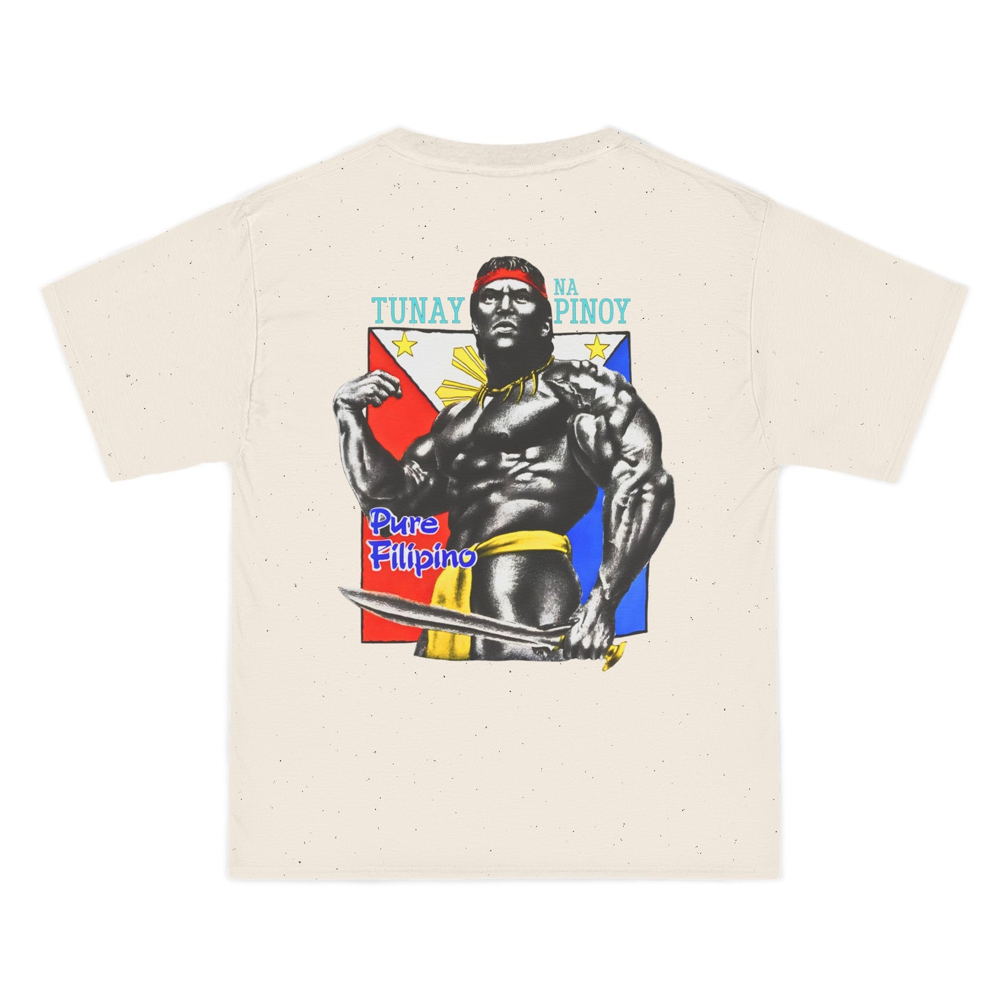 Filipino Strength Tunay na Pinoy Pure Filipino Vintage Design 90s New Print Beefy-T®  Short-Sleeve T-Shirt