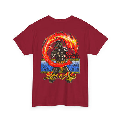 Samoan Strength Siva Afi Unisex Heavy Cotton Tee