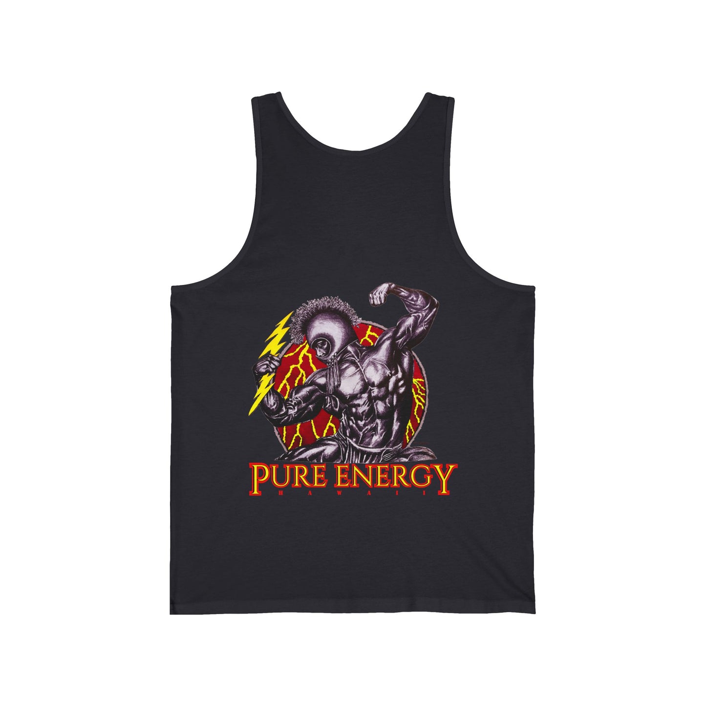 Hawaiian Strength Pure Energy Hawaii Vintage Design 90s New Print Unisex Jersey Tank