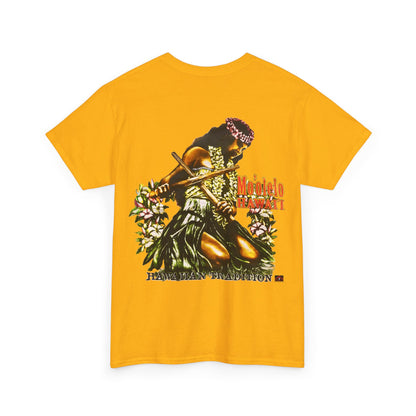 Hawaiian Strength Hawaiian Tradition Mo'olelo Hawai'i Vintage Design 90s New Print T-shirt Unisex Heavy Cotton Tee