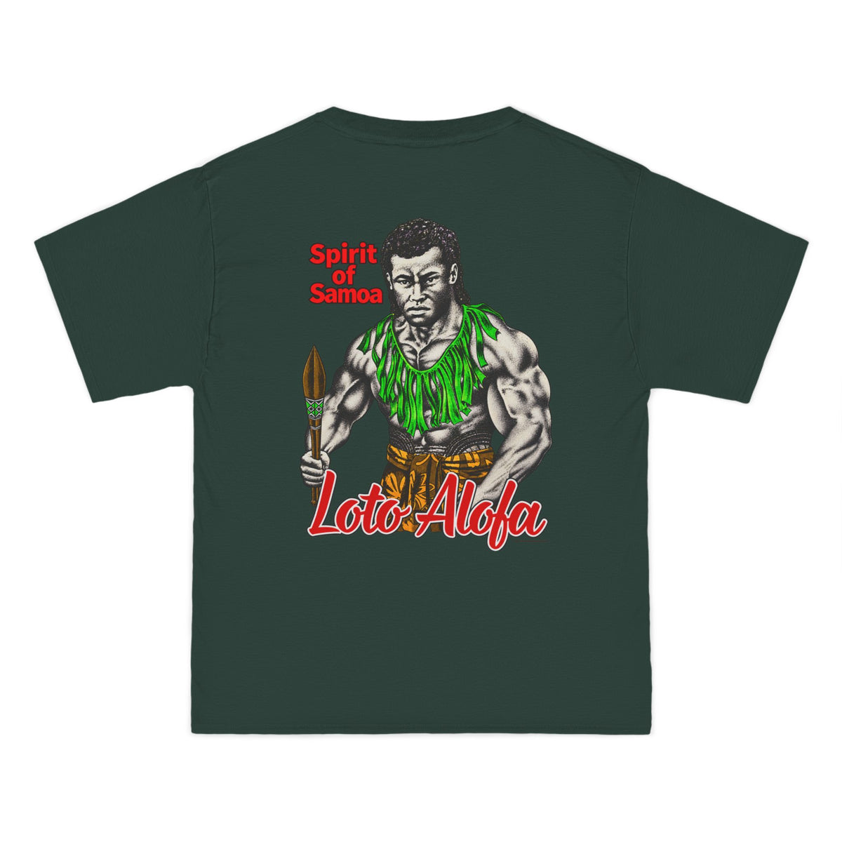 Samoan Strength Spirit of Samoa Loto Alofa Beefy-T®  Short-Sleeve T-Shirt