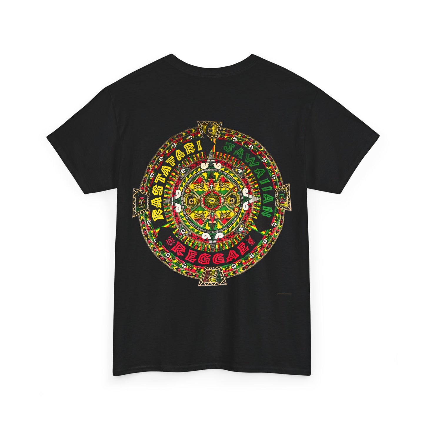 Jawaiian Strength Rastafari Jawaiian Reggae Vintage Design 90s New Print T-shirt Unisex Heavy Cotton Tee