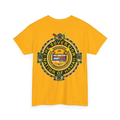 Hawaiian Strength The Sovereign Nation of Hawaii Vintage Design 90s New Print Unisex Heavy Cotton Tee