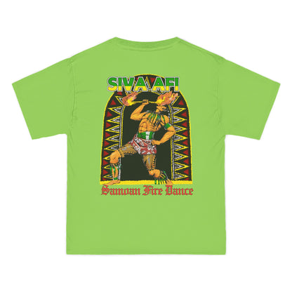 Samoan Strength Siva Afi Samoan Fire Dance Vintage Design 90s New Print Beefy-T®  Short-Sleeve T-Shirt