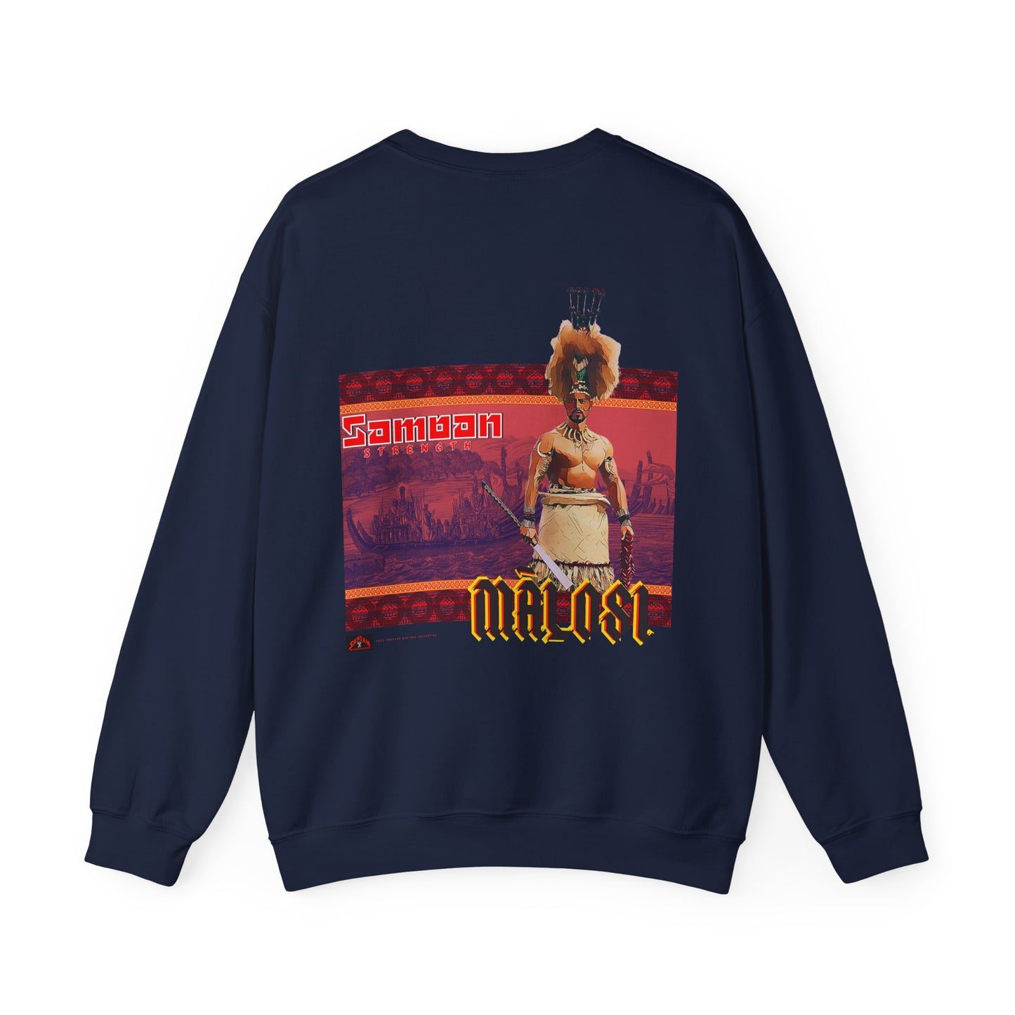Samoan Strength Malosi Samoan Strength Unisex Heavy Blend™ Crewneck Sweatshirt