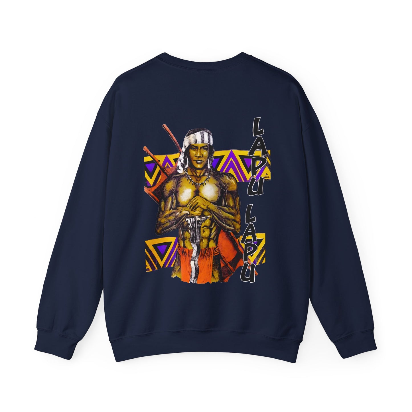 Filipino Strength Lapu Lapu Vintage Design 90s New Print Unisex Heavy Blend™ Crewneck Sweatshirt